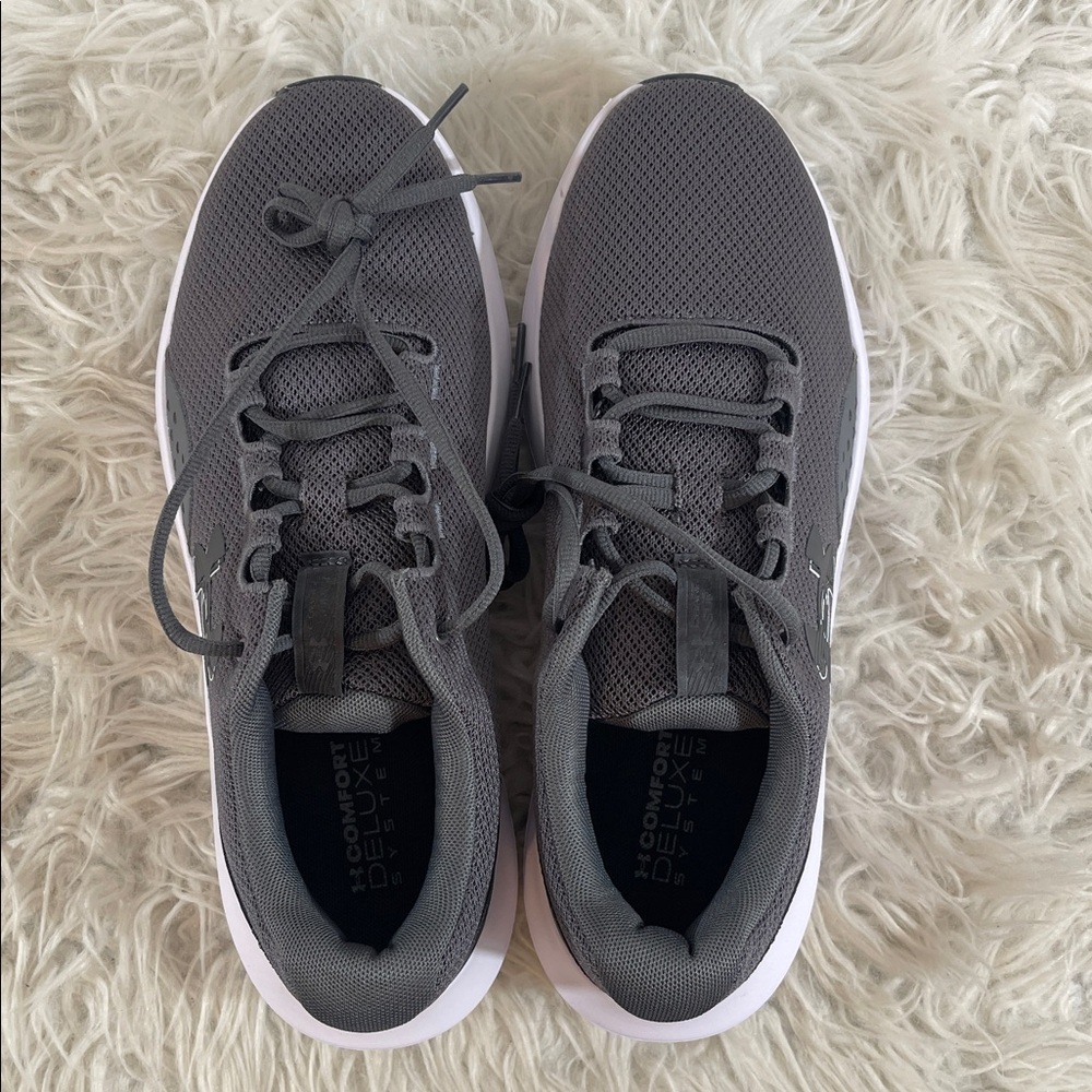 Under Armour Charged Surge 4 'Castlerock Anthracite' Running Shoes Size 11 NEW - Picture 6 of 14
